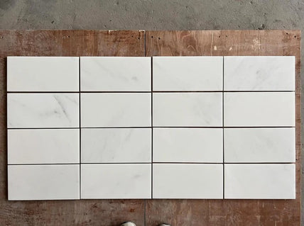 Oriental White Marble Tile Polished 4