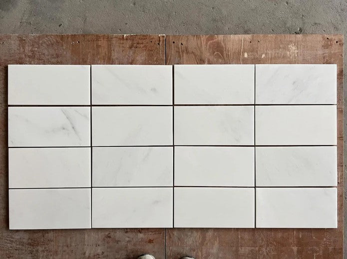 Oriental White Marble Tile Polished 4