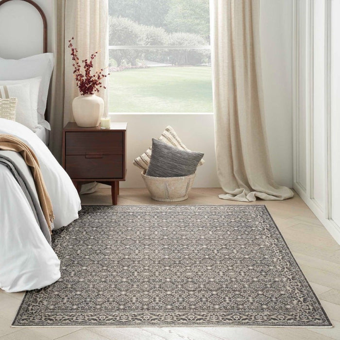 Shadows Polyester Charcoal Ivory CHAIV