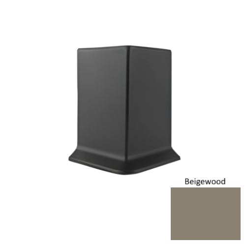 Pinnacle Rubber Beigewood No Toe Outside Corner 1