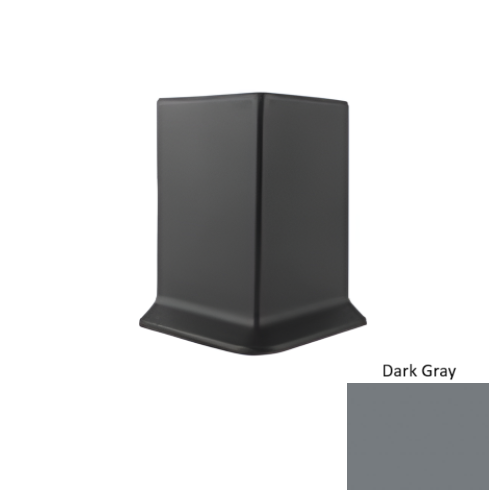 Dark Gray Vinyl Outside Corner 1