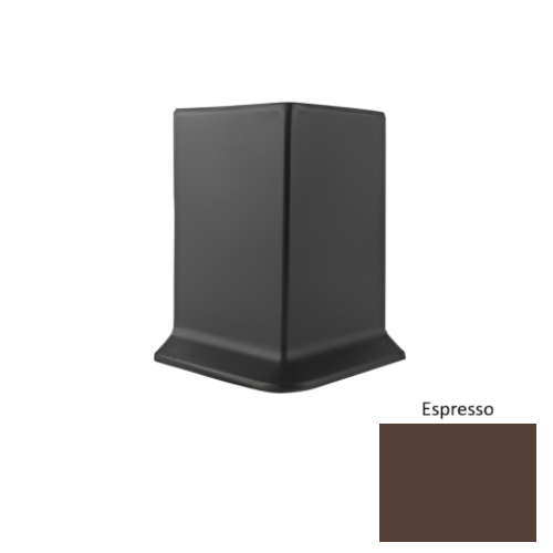 700 Series Thermoplastic Rubber (TPR) Espresso No Toe Outside Corner 1