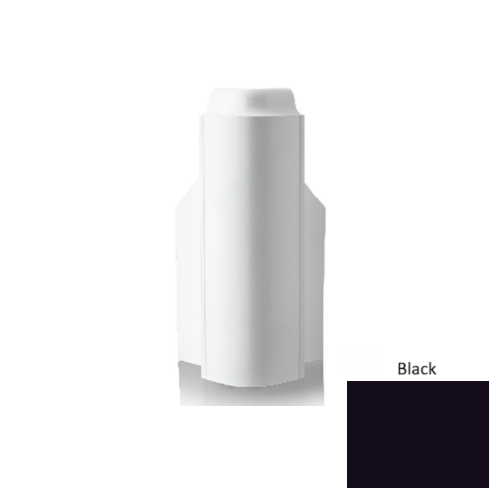 Black Rubber Outside Corner Block Satin 1
