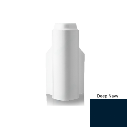 Deep Navy Rubber Outside Corner Block Satin 1
