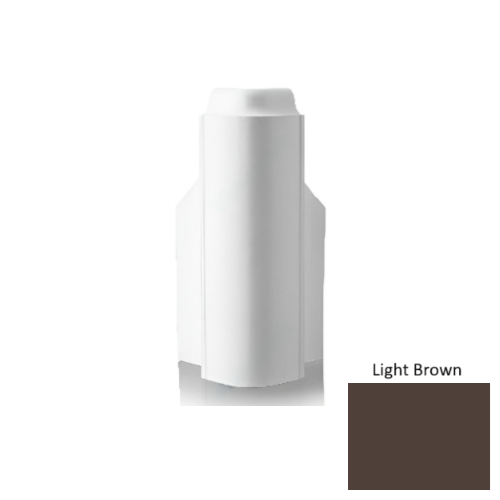 Light Brown Rubber Outside Corner Block Satin 1