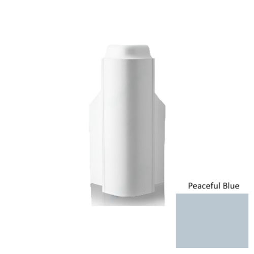 Peaceful Blue Rubber Outside Corner Block Satin 1