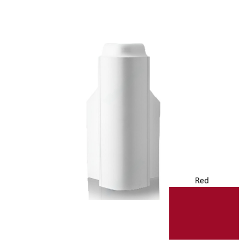 Red Rubber Outside Corner Block Satin 1