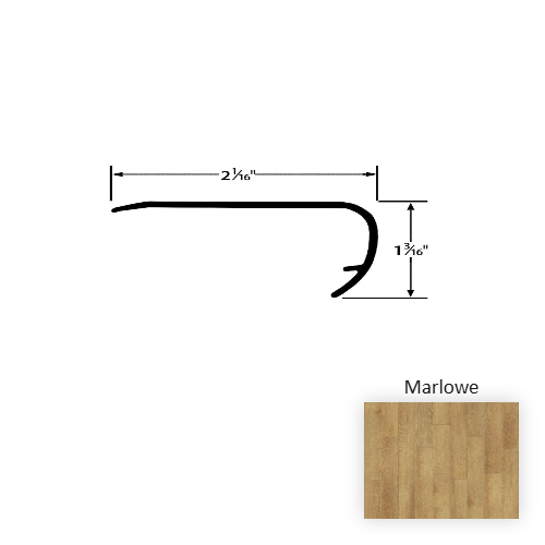 Empower Wood Marlowe Overlap Stair Nose Embossed 1
