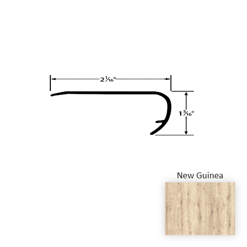 Wood Tech Wood New Guinea Overlap Stair Nose Embossed 1