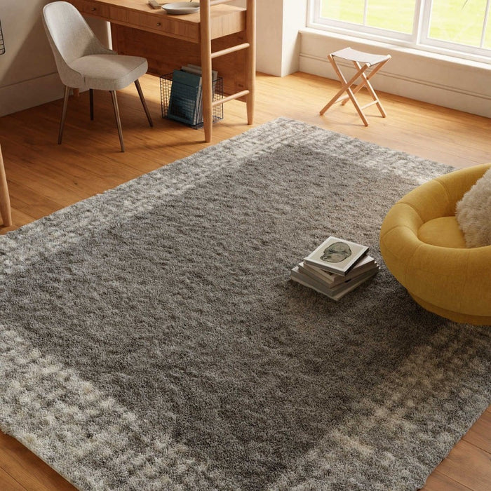 Pacific Shag Grey Polyester GREY