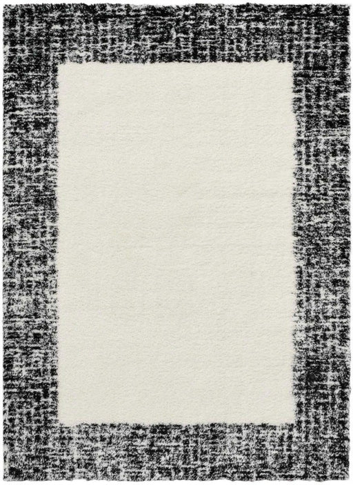 Pacific Shag Ivory Black IVBLK