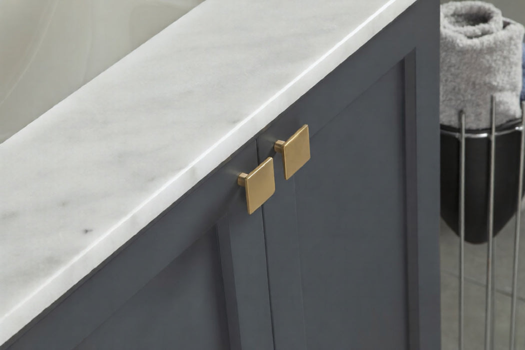 Paloma Wood Dark Grey Bathroom Vanity Dark Grey 4