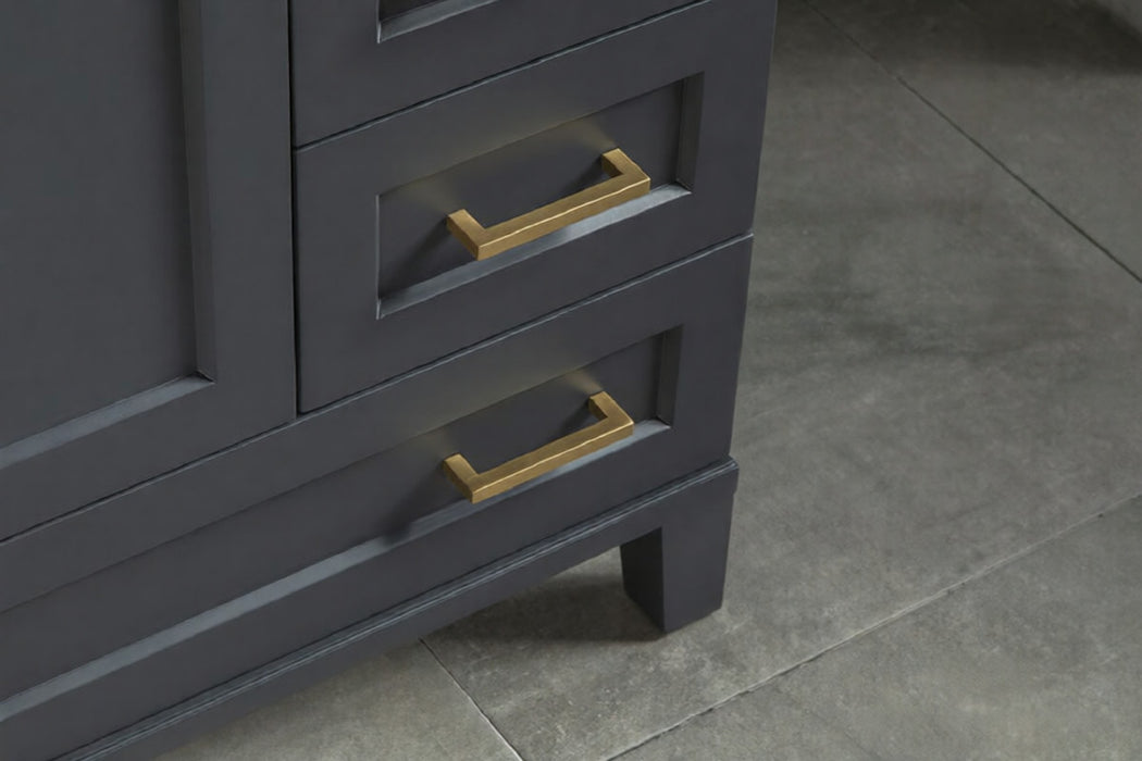 Paloma Wood Dark Grey Bathroom Vanity Dark Grey 3