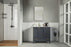 Paloma Wood Dark Grey Bathroom Vanity Dark Grey 2