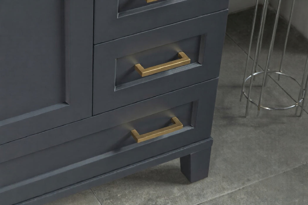 Paloma Wood Dark Grey Bathroom Vanity Dark Grey 3