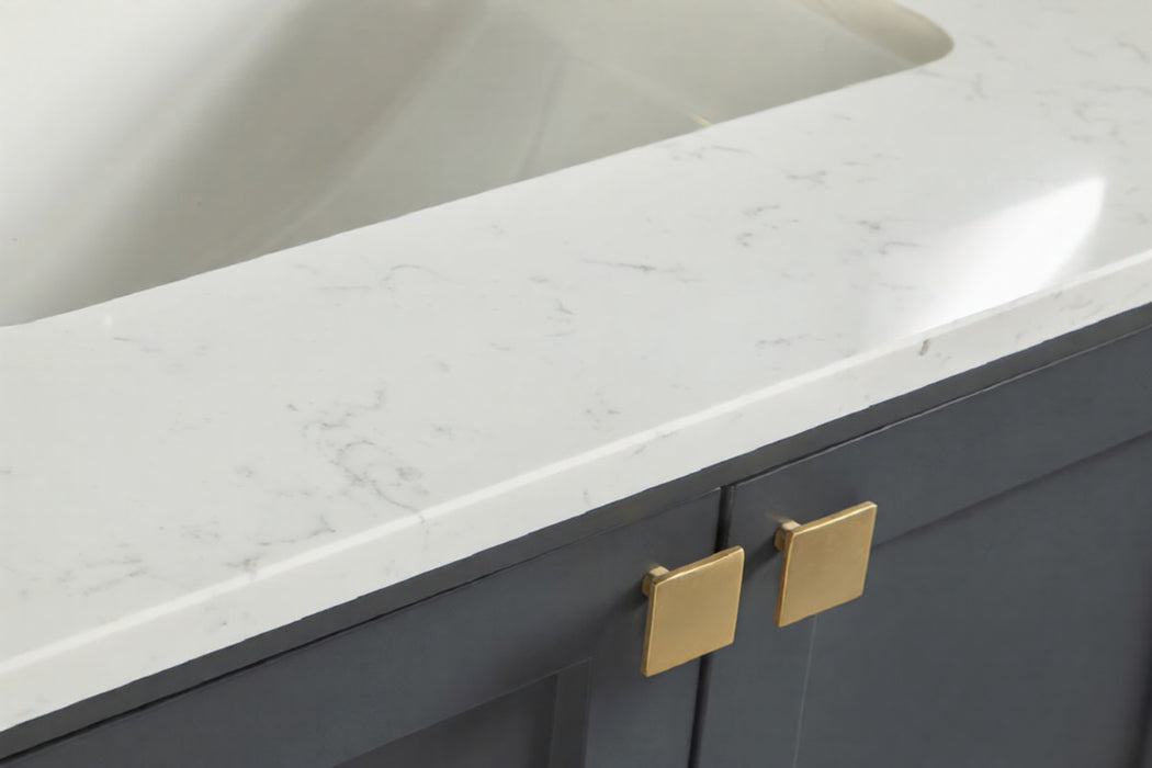 Paloma Wood Dark Grey Bathroom Vanity Dark Grey 4