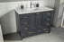 Paloma Wood Dark Grey Bathroom Vanity Dark Grey 3
