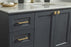 Paloma Wood Dark Grey Bathroom Vanity Dark Grey 3