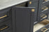 Paloma Wood Dark Grey Bathroom Vanity Dark Grey 4