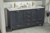 Paloma Wood Dark Grey Bathroom Vanity Dark Grey 3