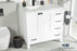 Paloma Wood White Bathroom Vanity White 3
