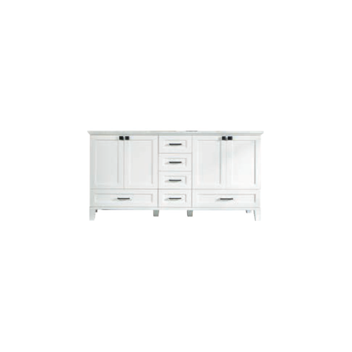 Paloma Wood White Bathroom Vanity White 1