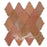 Zellige Classique Terracotta Papillon in Al Hamra Mosaic Glossy 1