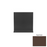 Pinnacle Rubber Espresso Butt Toe Wall Base 1