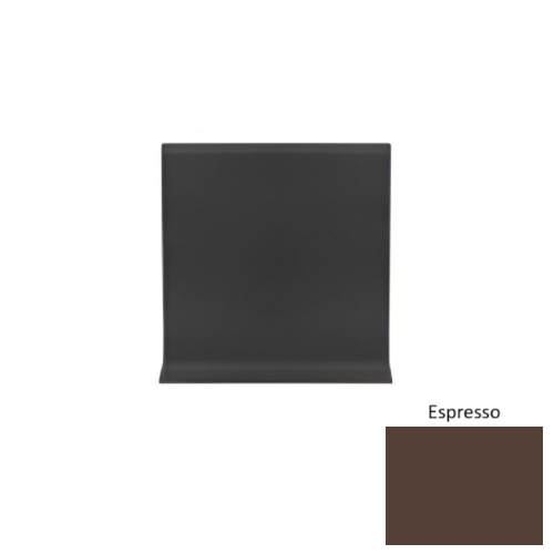 Pinnacle Rubber Espresso Butt Toe Wall Base 1