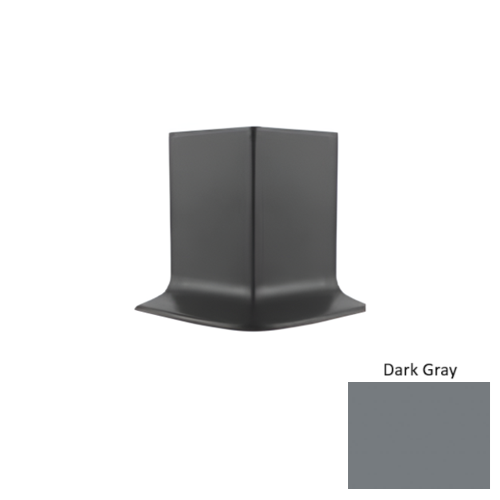 Pinnacle Rubber Dark Gray Long Toe Outside Corner 1