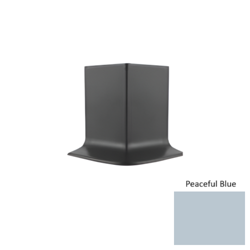 Pinnacle Rubber Peaceful Blue Long Toe Outside Corner 1