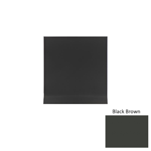 Pinnacle Rubber Black Brown Long Toe Wall Base 1