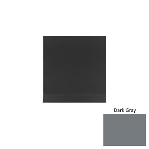 Pinnacle Rubber Dark Gray Long Toe Wall Base 1