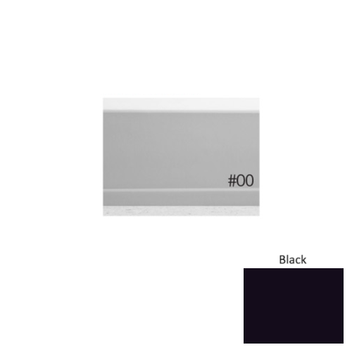 Pinnacle Plus Rubber #00 Simplicity Black Coil Wall Base 1