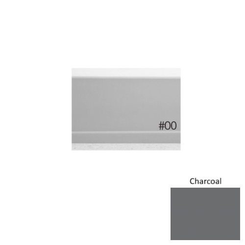 Pinnacle Plus Rubber #00 Simplicity Charcoal Coil Wall Base 1