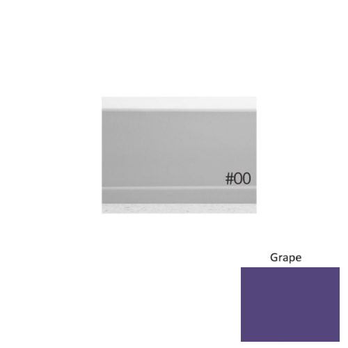 Pinnacle Plus Rubber #00 Simplicity Grape Coil Wall Base 1