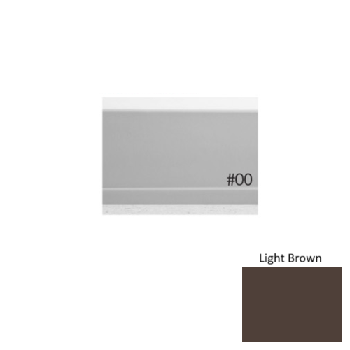 Pinnacle Plus Rubber #00 Simplicity Light Brown Coil Wall Base 1