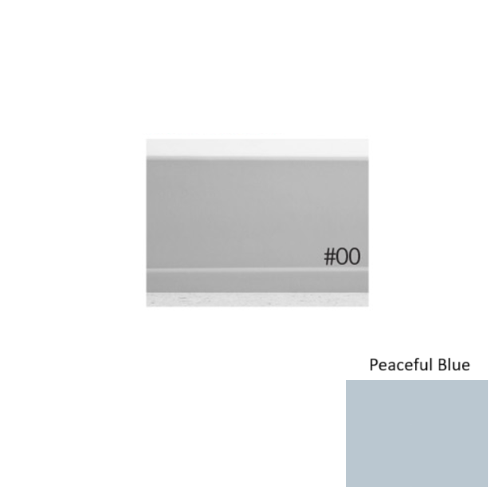 Pinnacle Plus Rubber #00 Simplicity Peaceful Blue Coil Wall Base 1