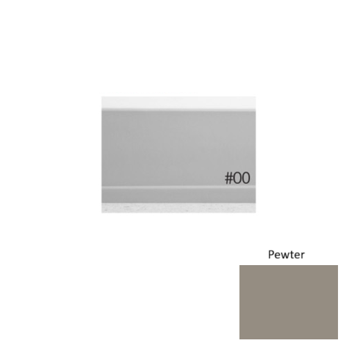 Pinnacle Plus Rubber #00 Simplicity Pewter Coil Wall Base 1