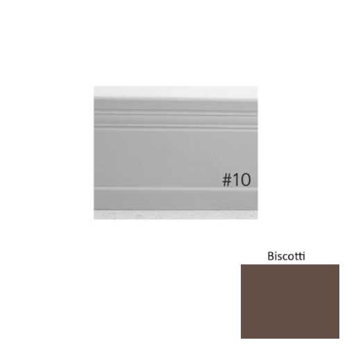 Pinnacle Plus Rubber #10 Serenity Biscotti Coil Wall Base 1