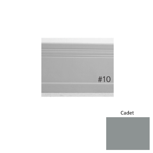 Pinnacle Plus Rubber #10 Serenity Cadet Coil Wall Base 1