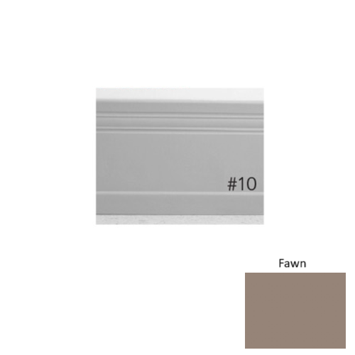 Pinnacle Plus Rubber #10 Serenity Fawn Coil Wall Base 1