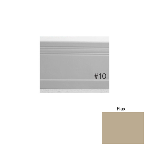 Pinnacle Plus Rubber #10 Serenity Flax Coil Wall Base 1