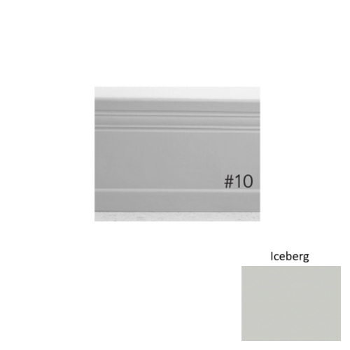 Pinnacle Plus Rubber #10 Serenity Iceberg Coil Wall Base 1