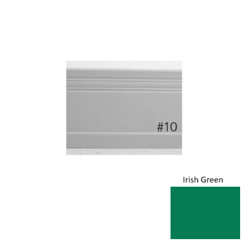 Pinnacle Plus Rubber #10 Serenity Irish Green Coil Wall Base 1