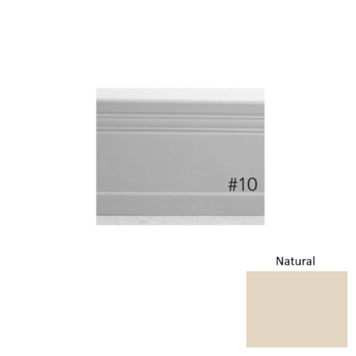 Pinnacle Plus Rubber #10 Serenity Natural Coil Wall Base 1