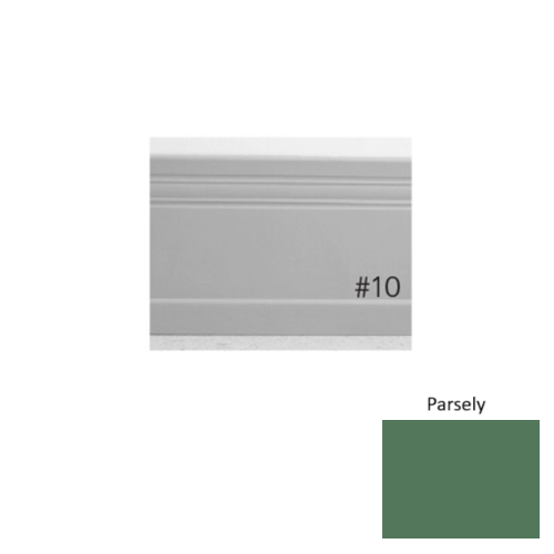 Pinnacle Plus Rubber #10 Serenity Parsely Coil Wall Base 1