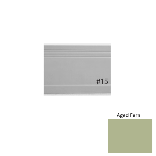 Pinnacle Plus Rubber #15 Impluse Aged Fern Coil Wall Base 1