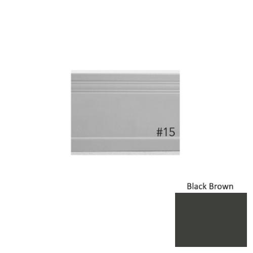 Pinnacle Plus Rubber #15 Impluse Black Brown Coil Wall Base 1