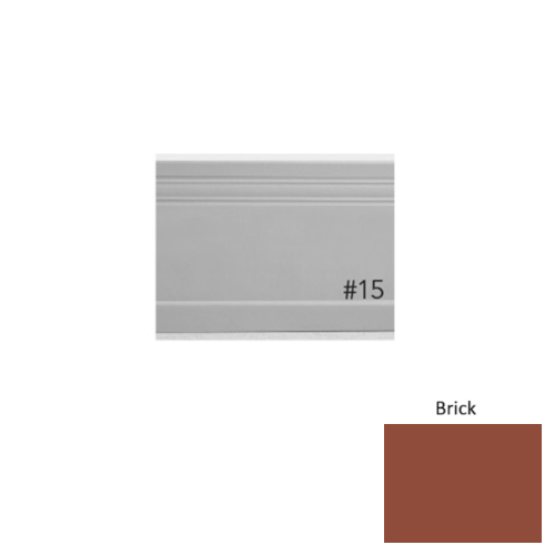 Pinnacle Plus Rubber #15 Impluse Brick Coil Wall Base 1